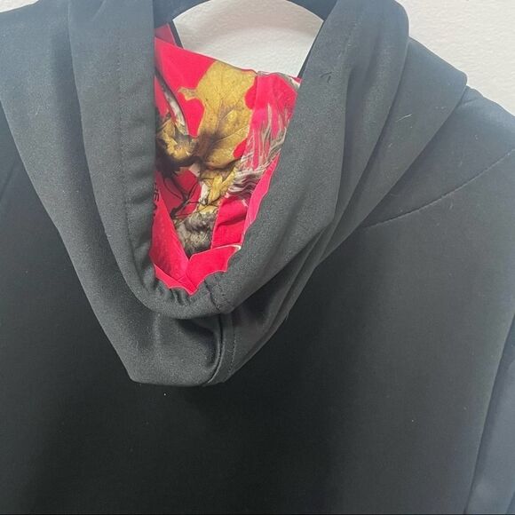 Realtree Black and Pink Camo Hoodie, Size Small - Picture 8 of 9